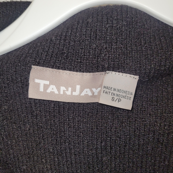 Vintage Tanjay Patchwork Embroidered Floral Cardigan Boho Art Sweater S - Picture 5 of 11